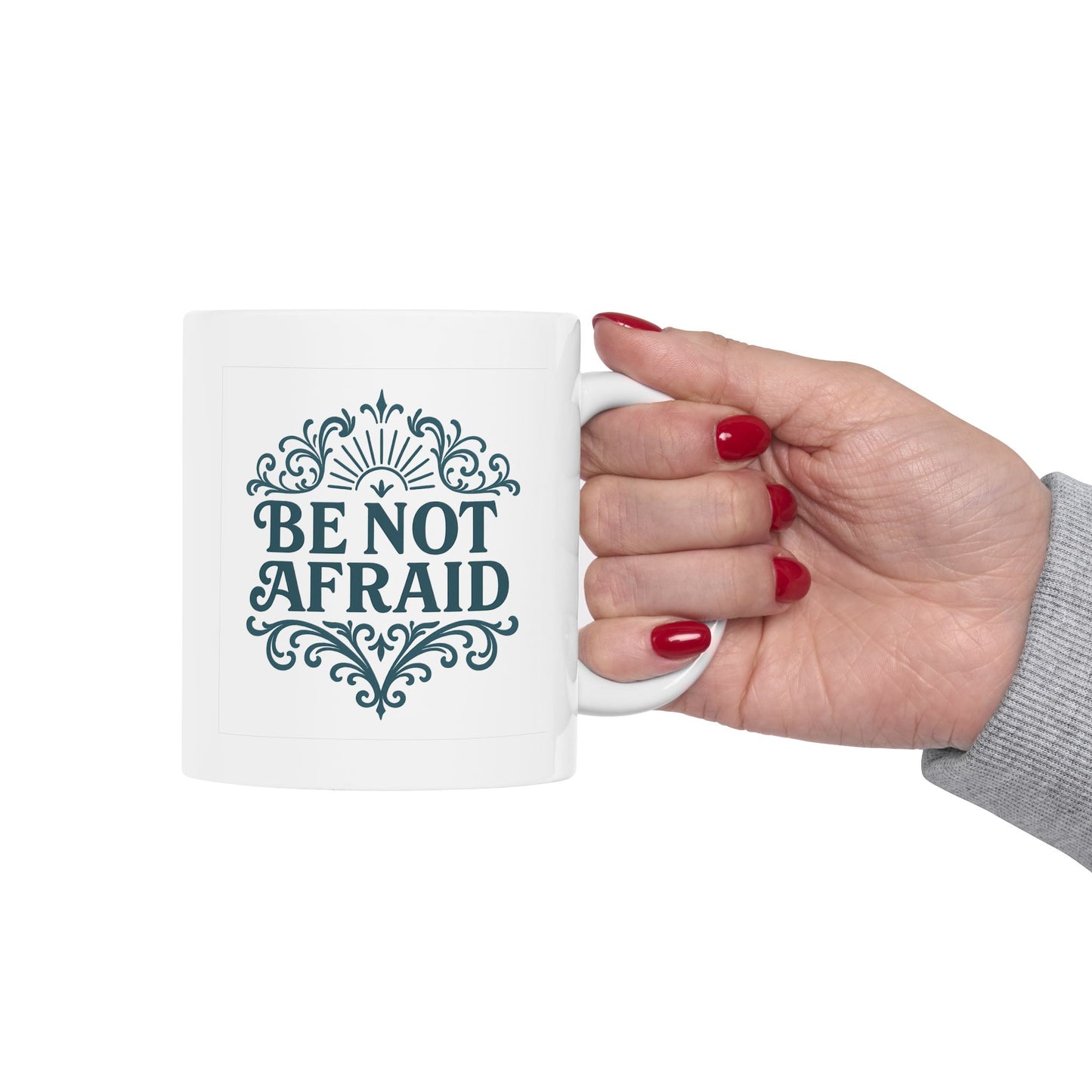 “Be Not Afraid” Catholic Mug (11oz or 15oz)