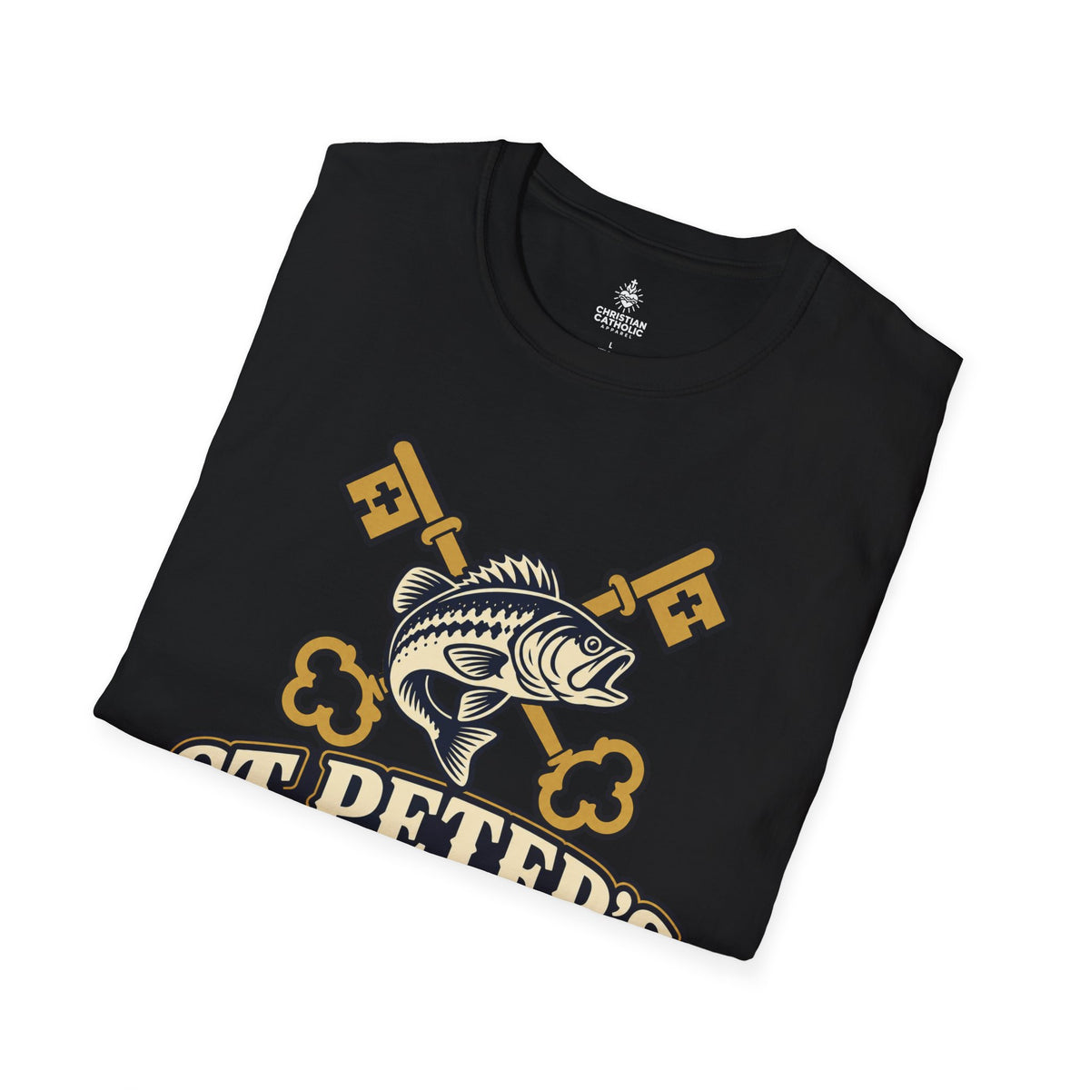 St. Peter's Fishing Co. T-Shirt — Vintage Crest Christian Tee