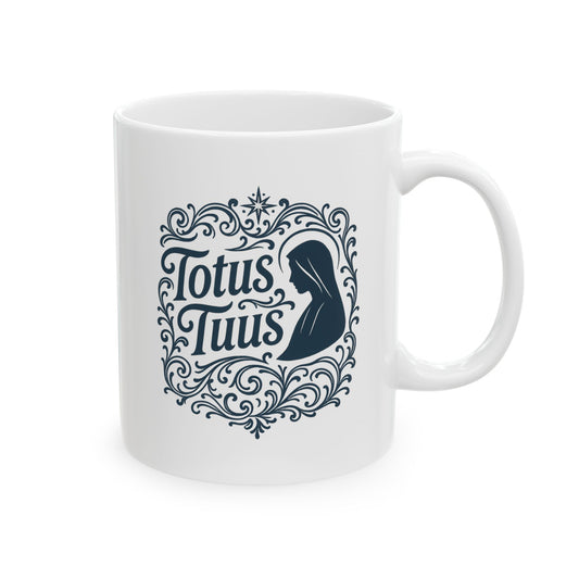 “Totus Tuus” Catholic Mug – St. John Paul II’s Marian Motto (11oz or 15oz)