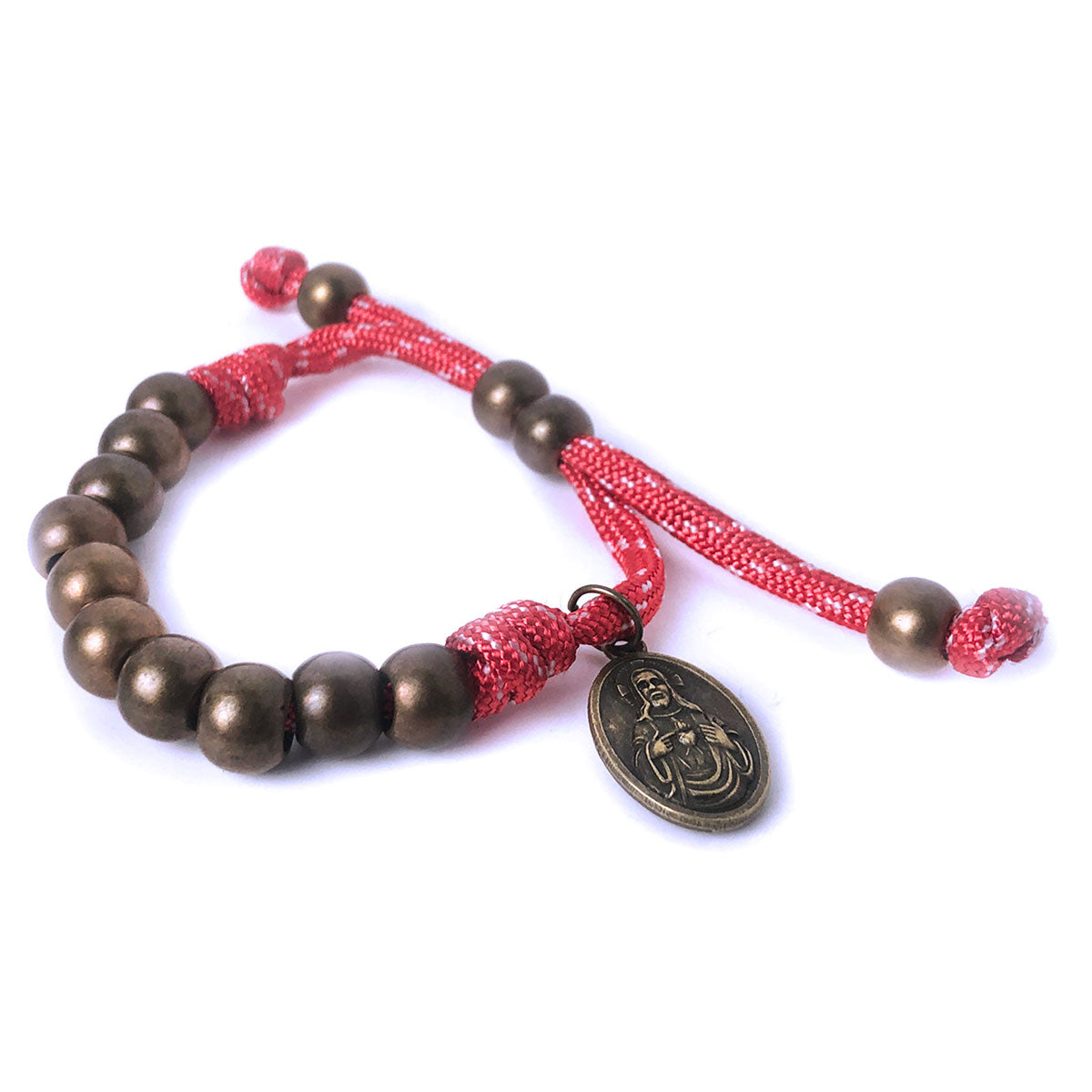 Sacred Heart of Jesus Paracord Rosary Set