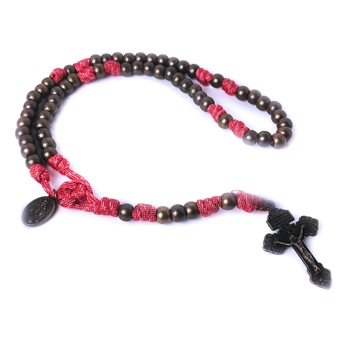 Sacred Heart of Jesus Paracord Rosary Set