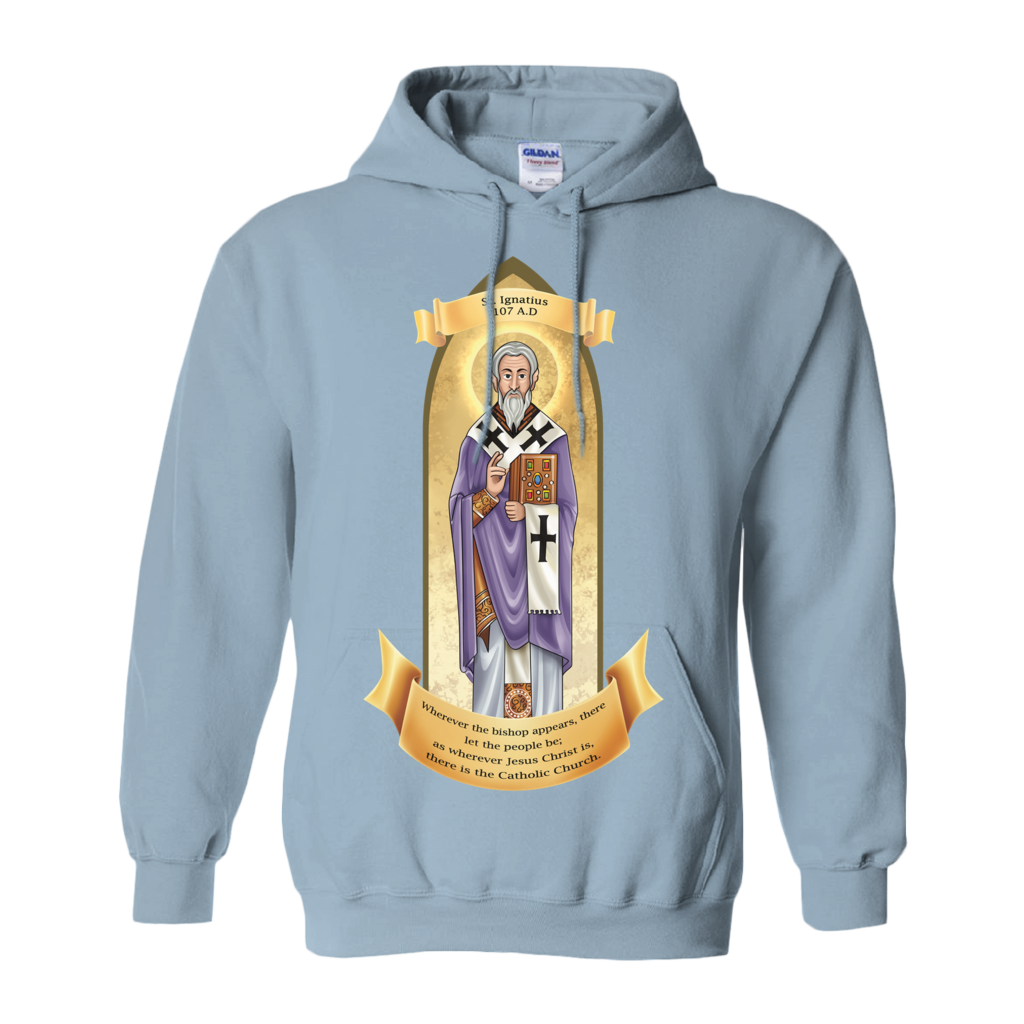 Catholic St. Ignatius Of Antioch Premium Graphic Hoodie