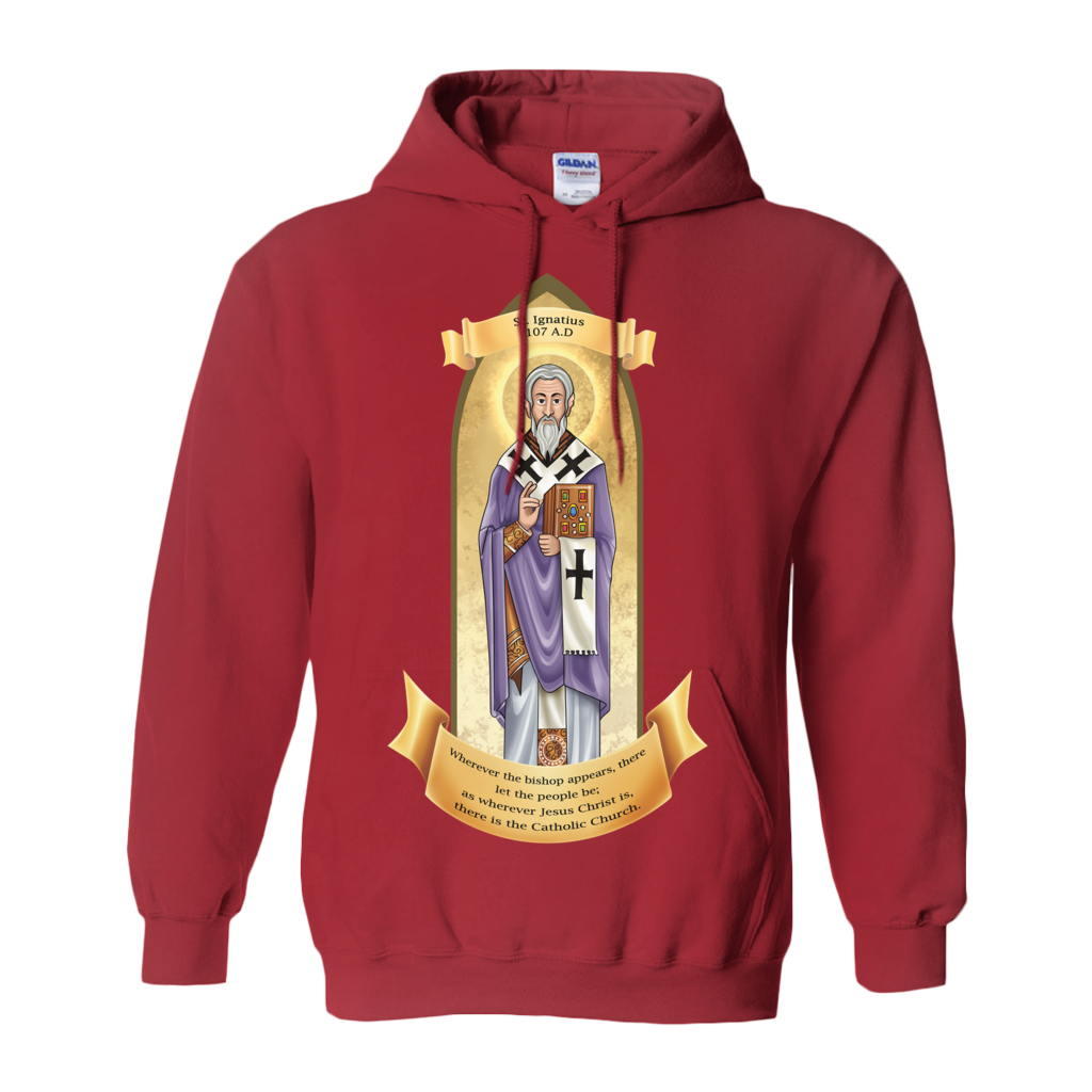 Catholic St. Ignatius Of Antioch Premium Graphic Hoodie