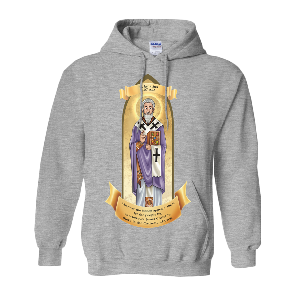 Catholic St. Ignatius Of Antioch Premium Graphic Hoodie