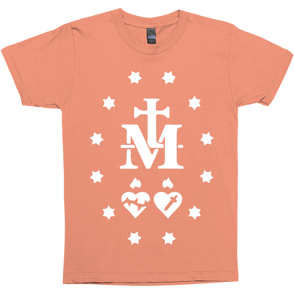 Miraculous Medal Symbol Premium Catholic Graphic Tee