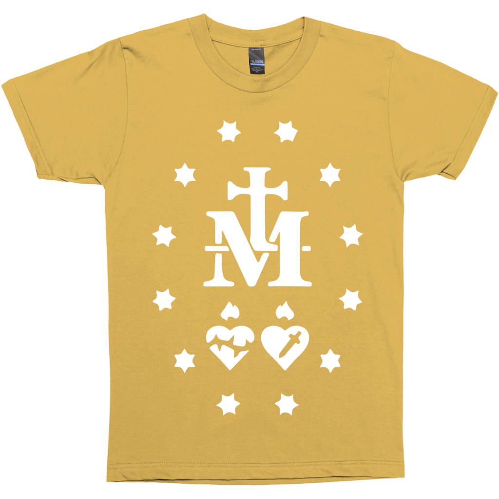 Miraculous Medal Symbol Premium Catholic Graphic Tee