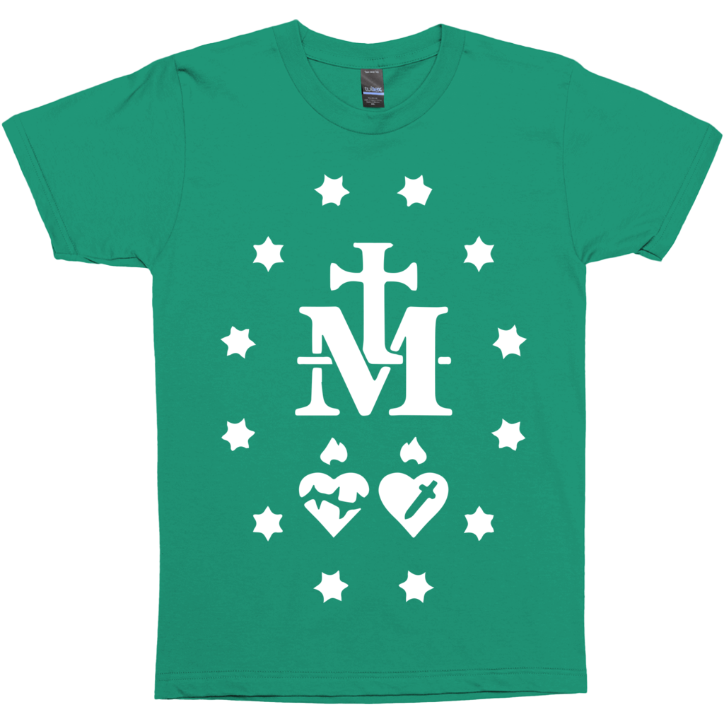 Miraculous Medal Symbol Premium Catholic Graphic Tee
