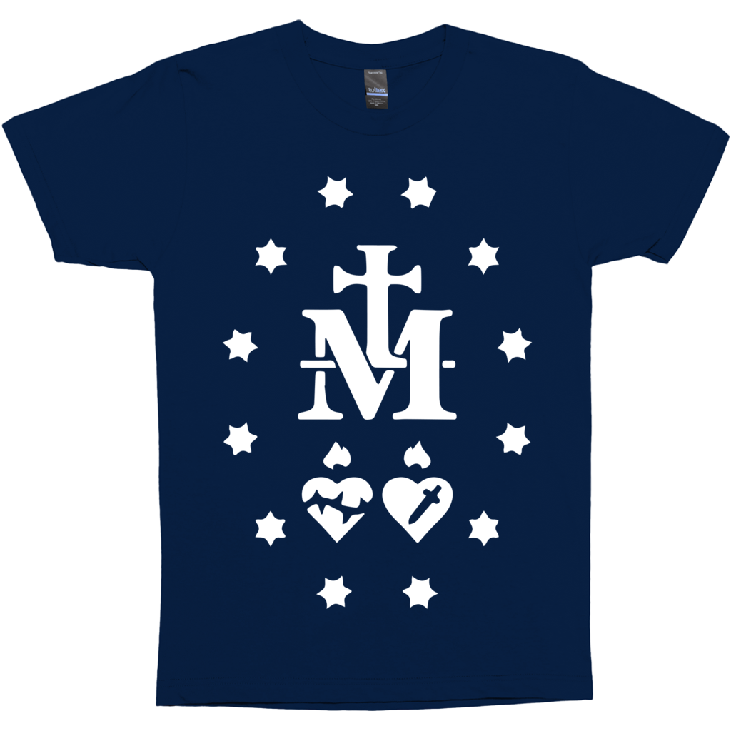 Miraculous Medal Symbol Premium Catholic Graphic Tee