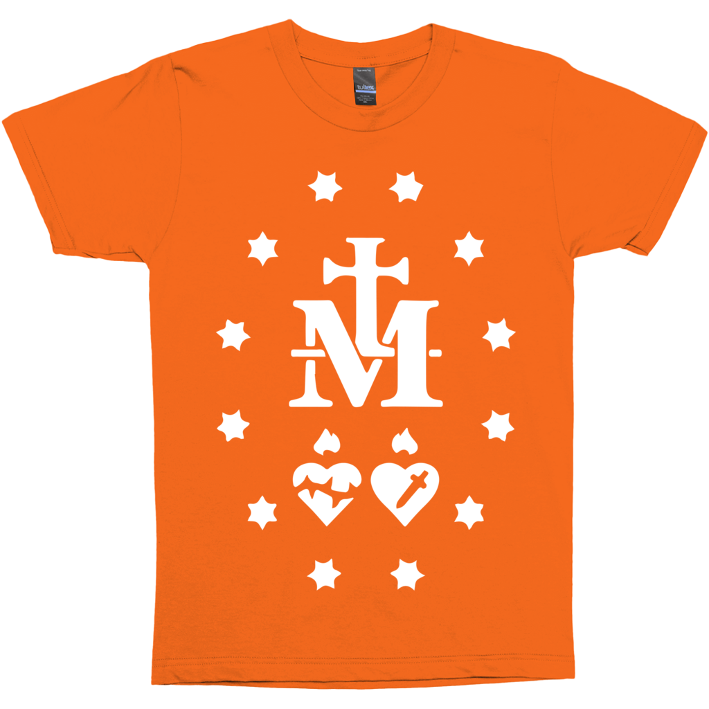 Miraculous Medal Symbol Premium Catholic Graphic Tee