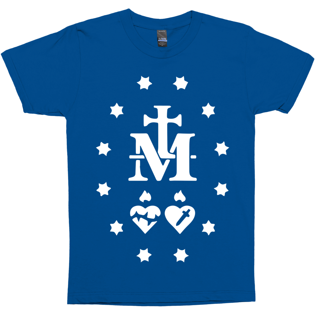 Miraculous Medal Symbol Premium Catholic Graphic Tee