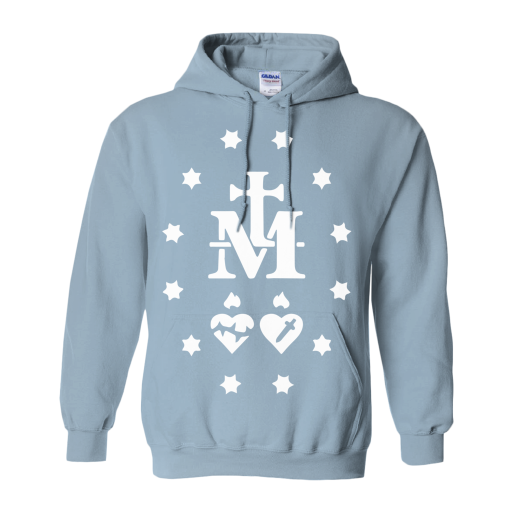 Miraculous Medal Symbol Catholic Graphic Hoodie