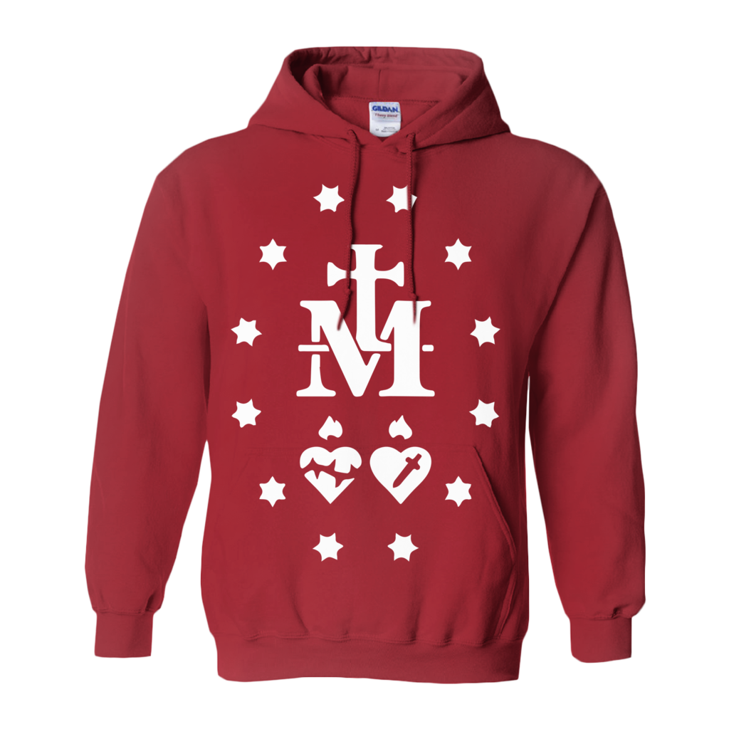 Miraculous Medal Symbol Catholic Graphic Hoodie