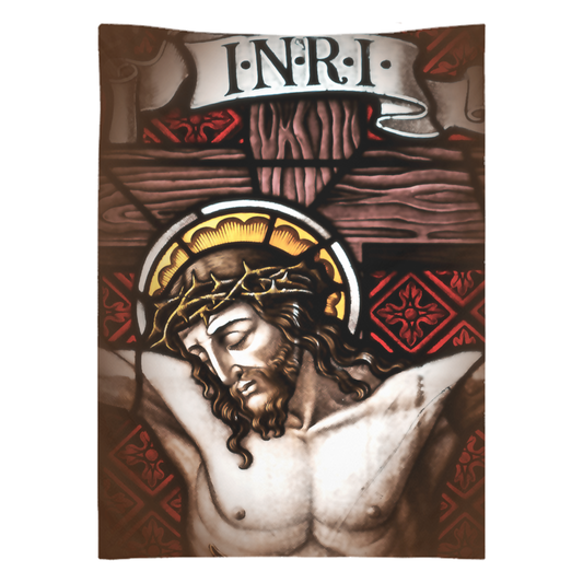 Crucifixion Good Friday 26x36 Inch Wall Tapestry