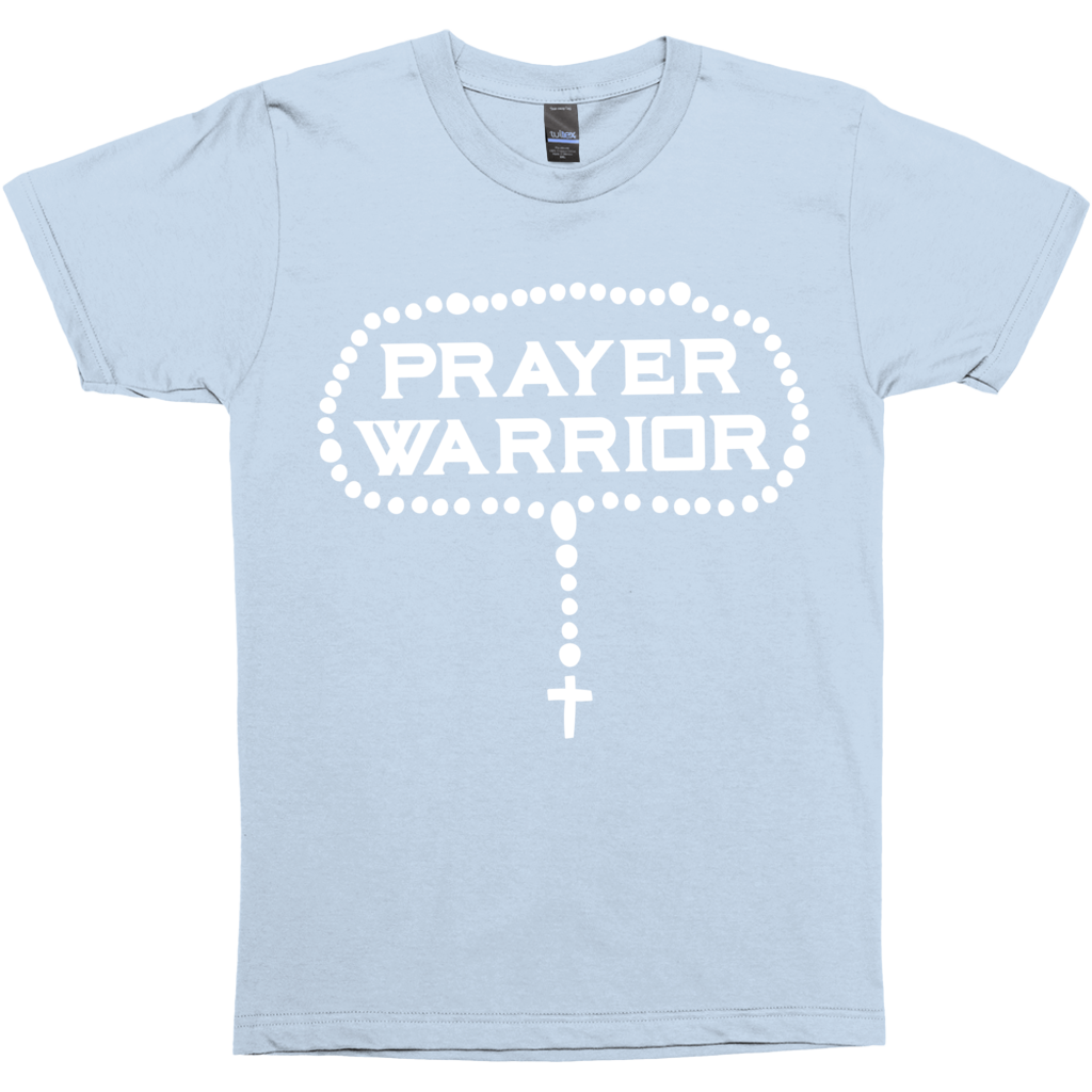 Rosary Prayer Warrior Catholic T-Shirt