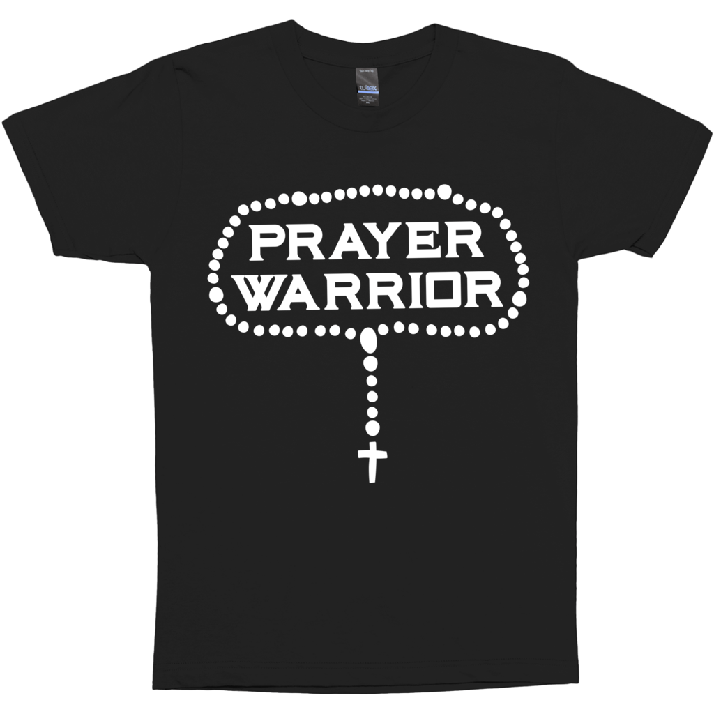 Rosary Prayer Warrior Catholic T-Shirt