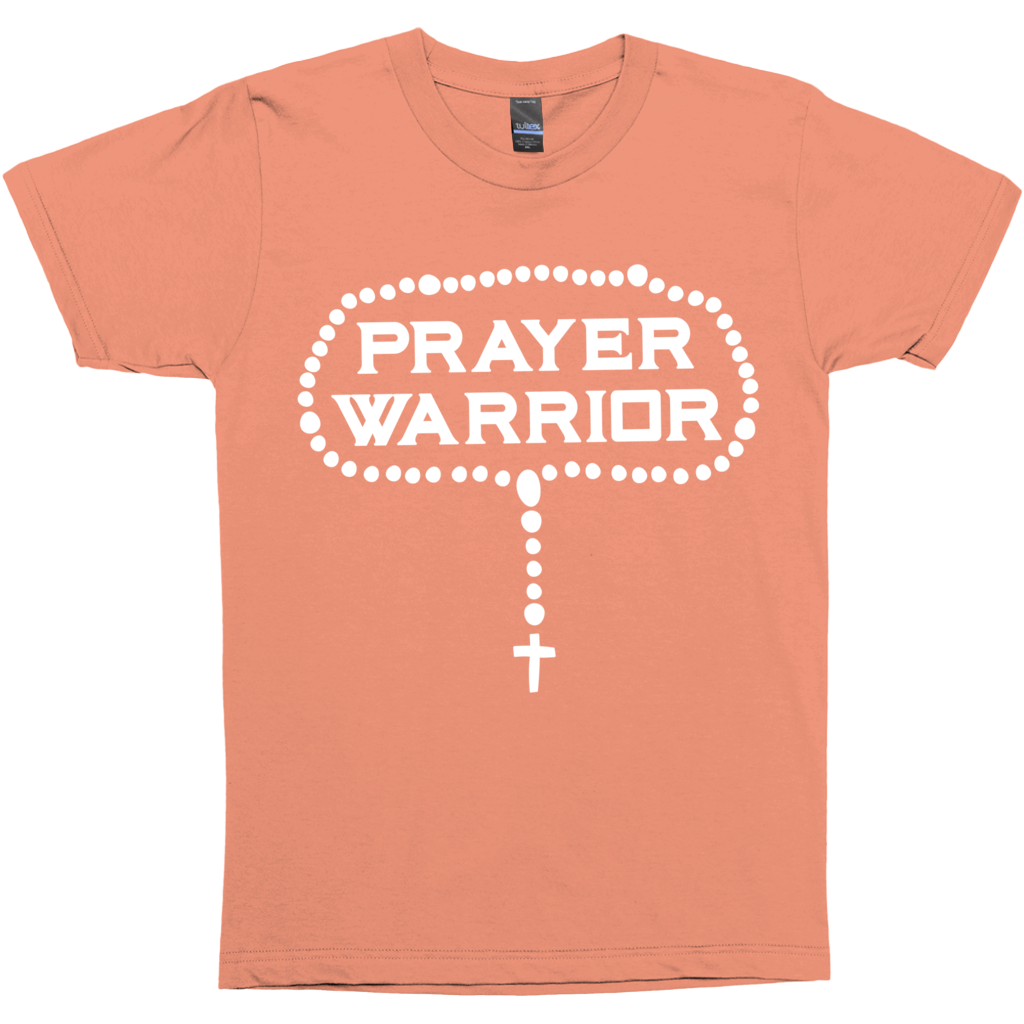 Rosary Prayer Warrior Catholic T-Shirt