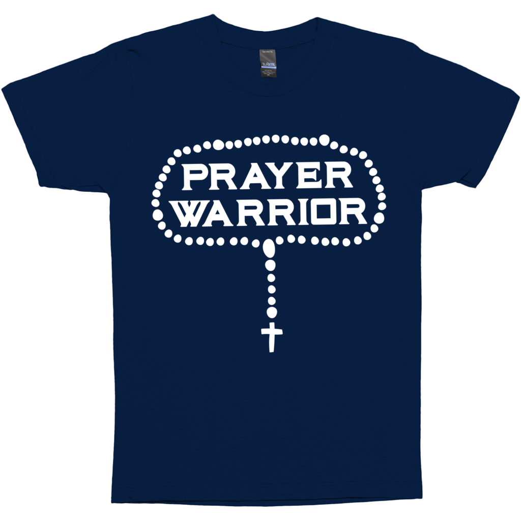 Rosary Prayer Warrior Catholic T-Shirt