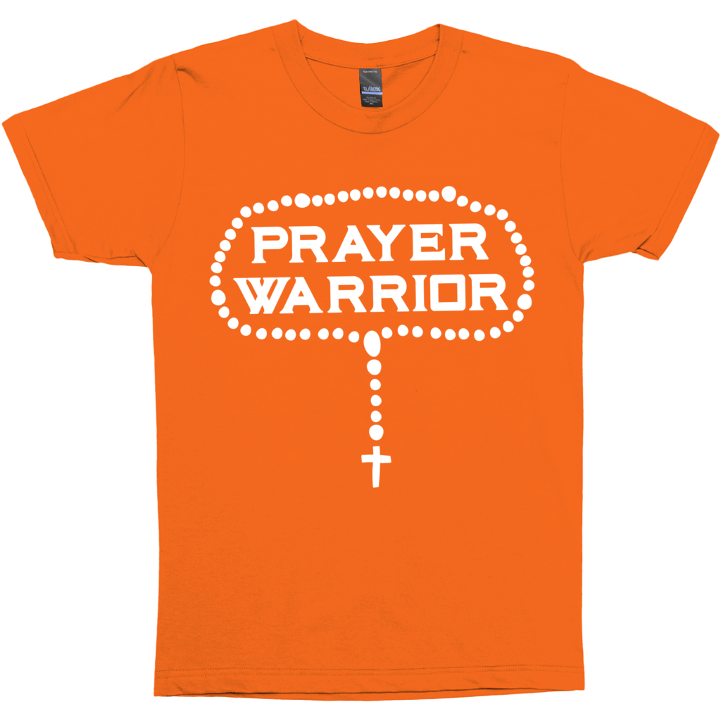 Rosary Prayer Warrior Catholic T-Shirt