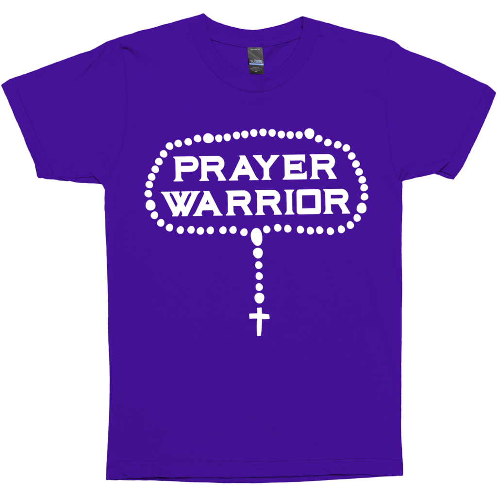 Rosary Prayer Warrior Catholic T-Shirt
