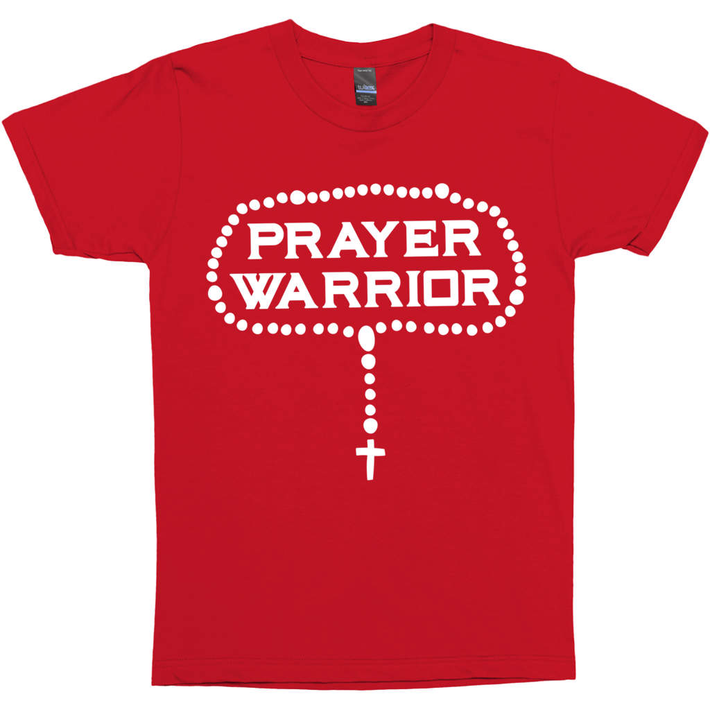Rosary Prayer Warrior Catholic T-Shirt