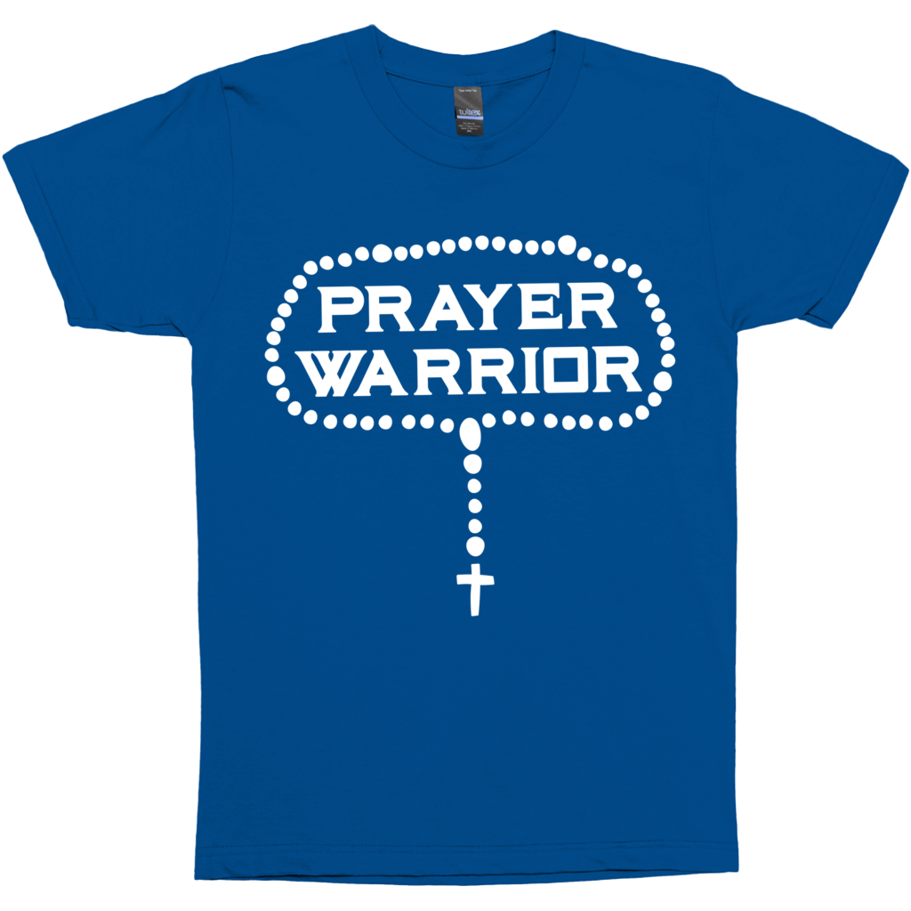 Rosary Prayer Warrior Catholic T-Shirt