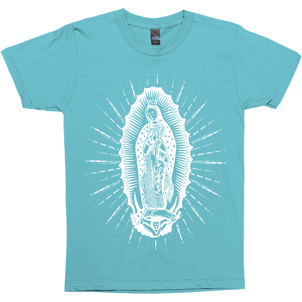 Our Lady Of Guadalupe With Rays Premium Graphic Tee