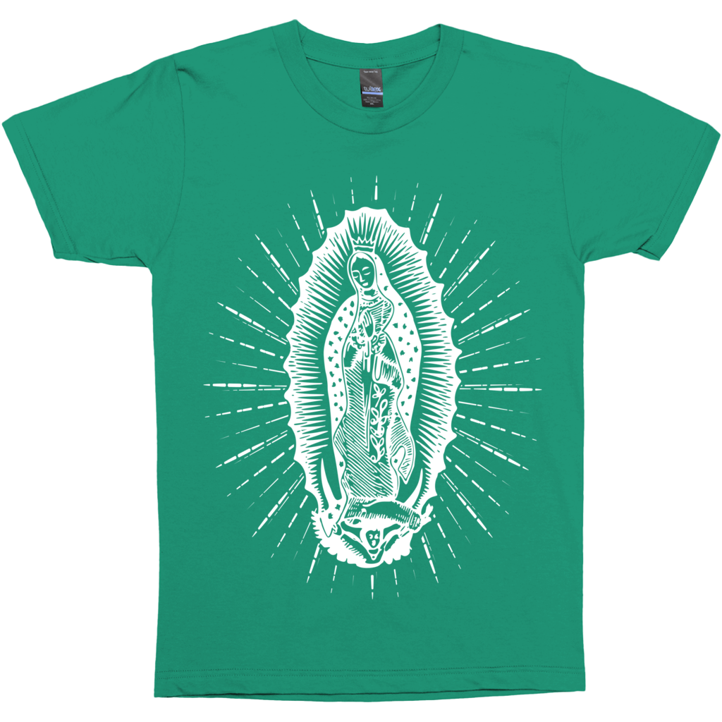Our Lady Of Guadalupe With Rays Premium Graphic Tee