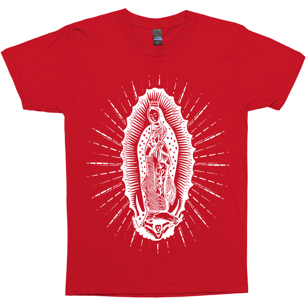 Our Lady Of Guadalupe With Rays Premium Graphic Tee