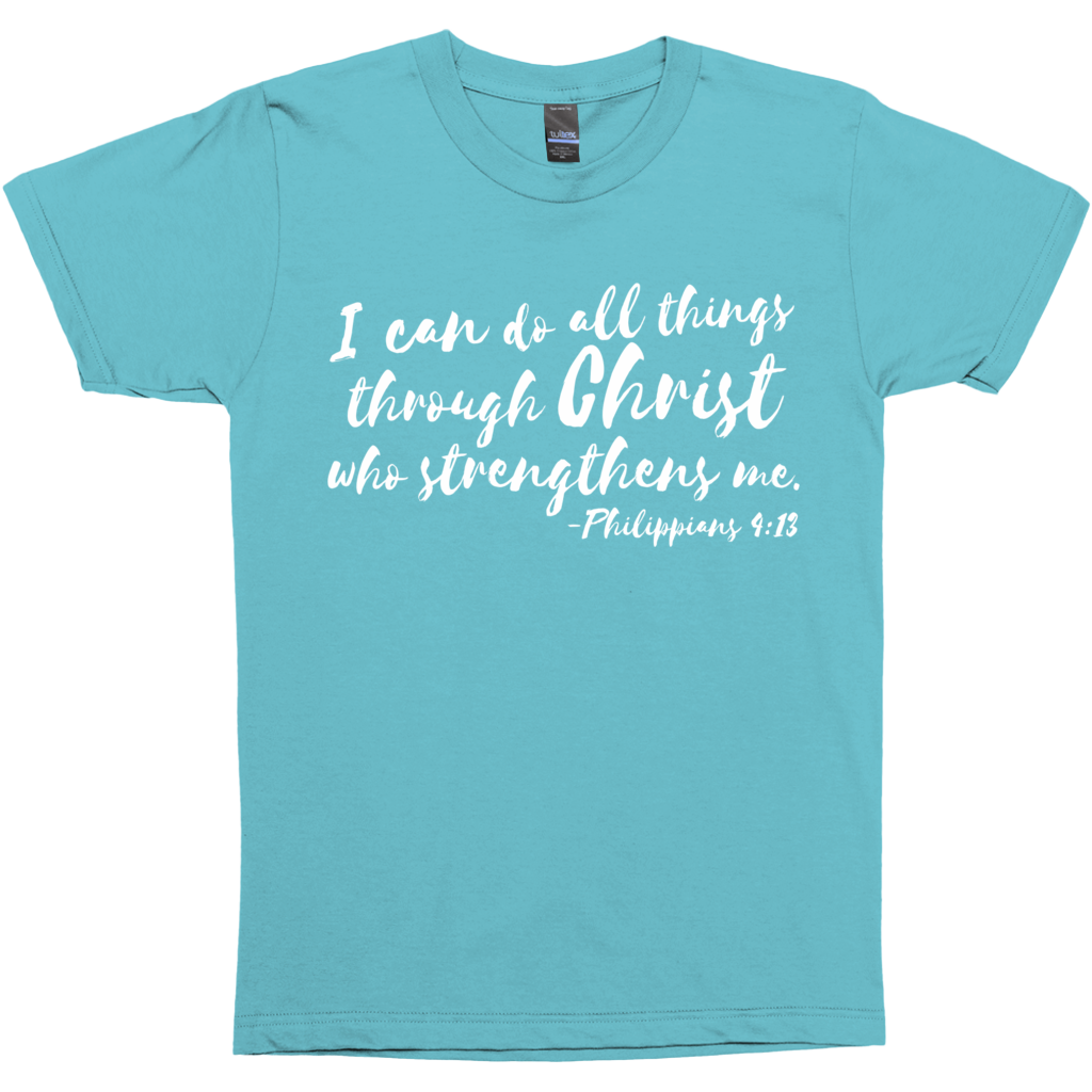 I Can Do All Things Philippians 4:13 Premium Graphic Tee