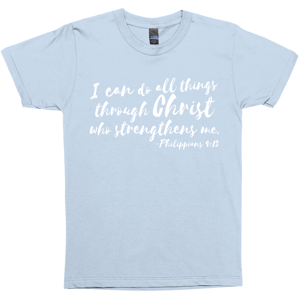 I Can Do All Things Philippians 4:13 Premium Graphic Tee