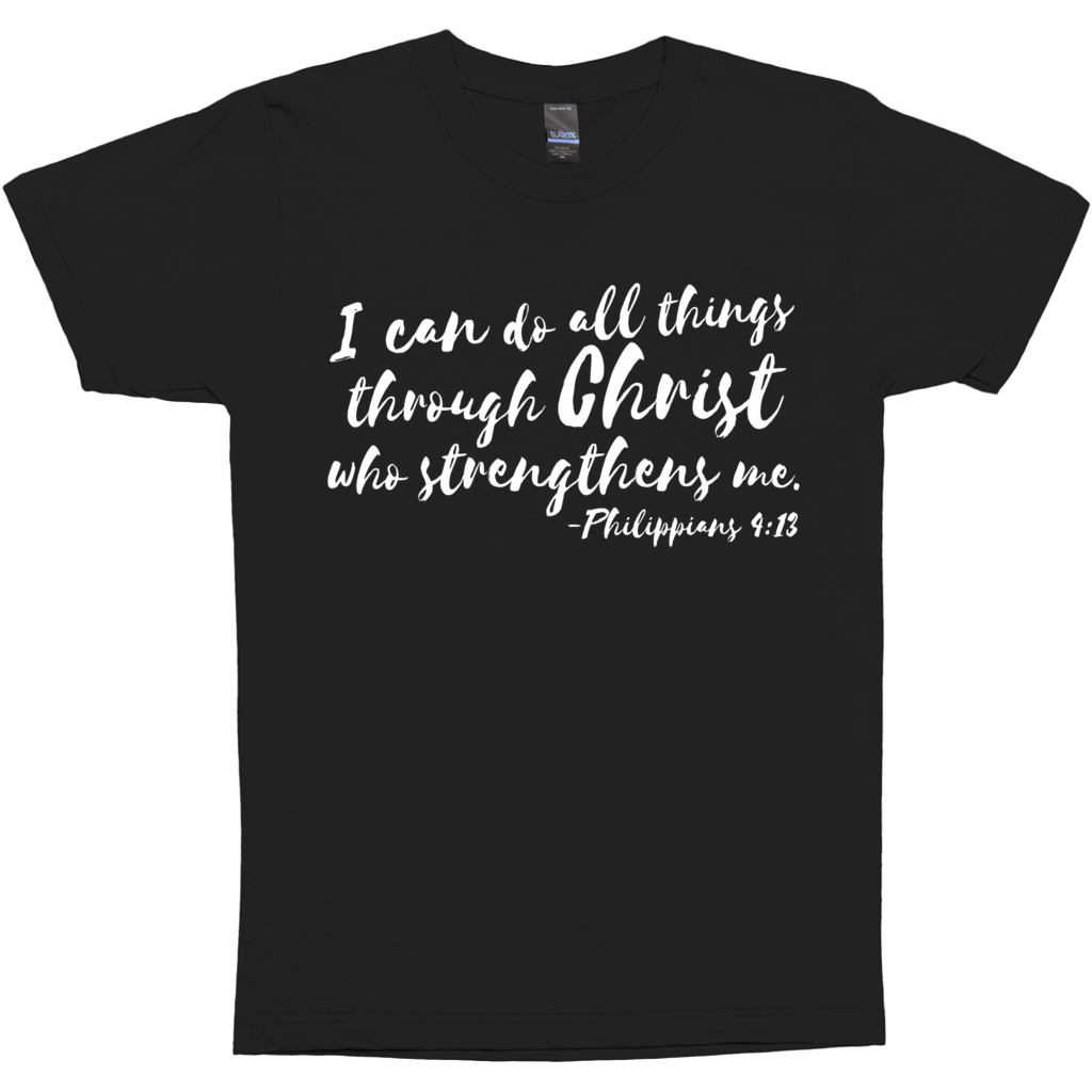 I Can Do All Things Philippians 4:13 Premium Graphic Tee