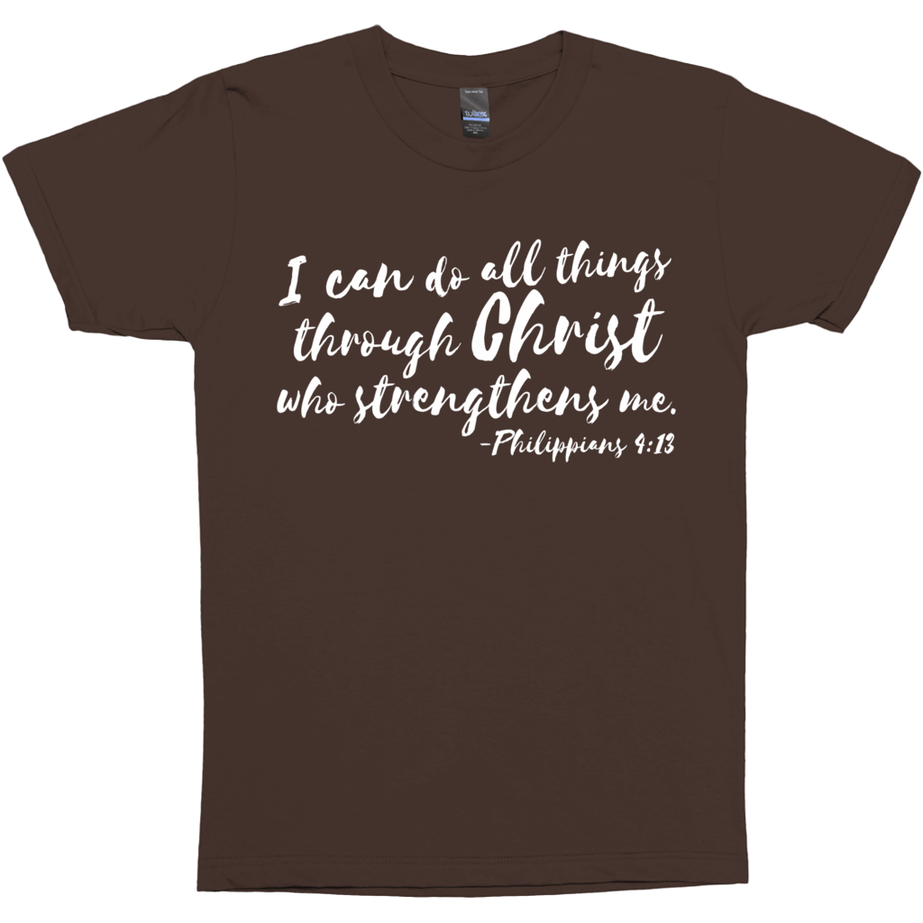 I Can Do All Things Philippians 4:13 Premium Graphic Tee