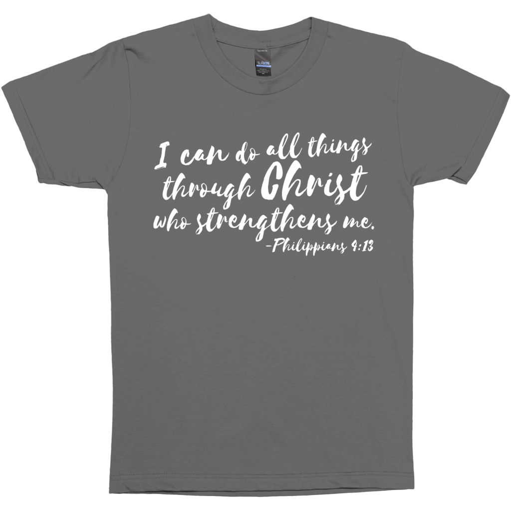 I Can Do All Things Philippians 4:13 Premium Graphic Tee