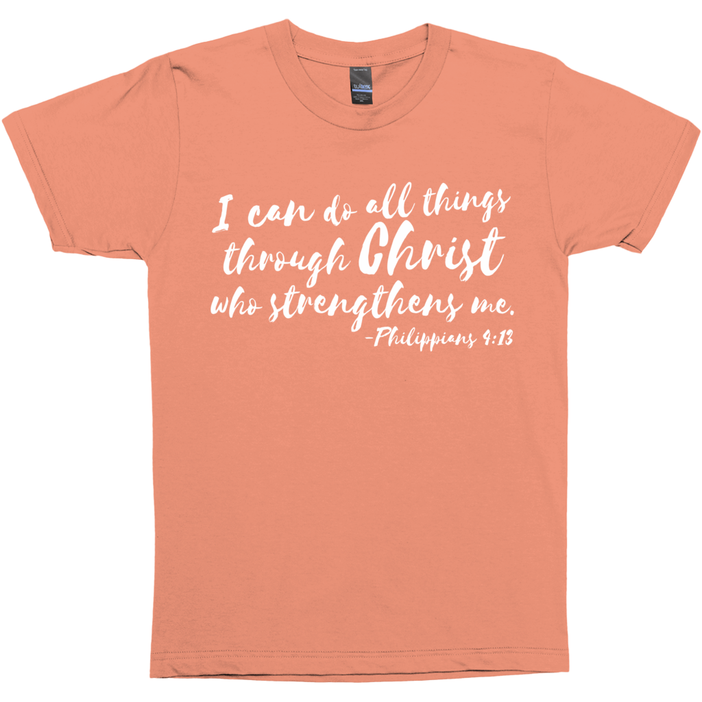 I Can Do All Things Philippians 4:13 Premium Graphic Tee