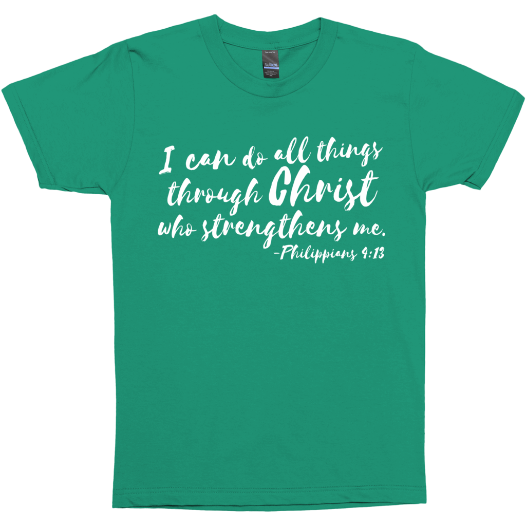 I Can Do All Things Philippians 4:13 Premium Graphic Tee