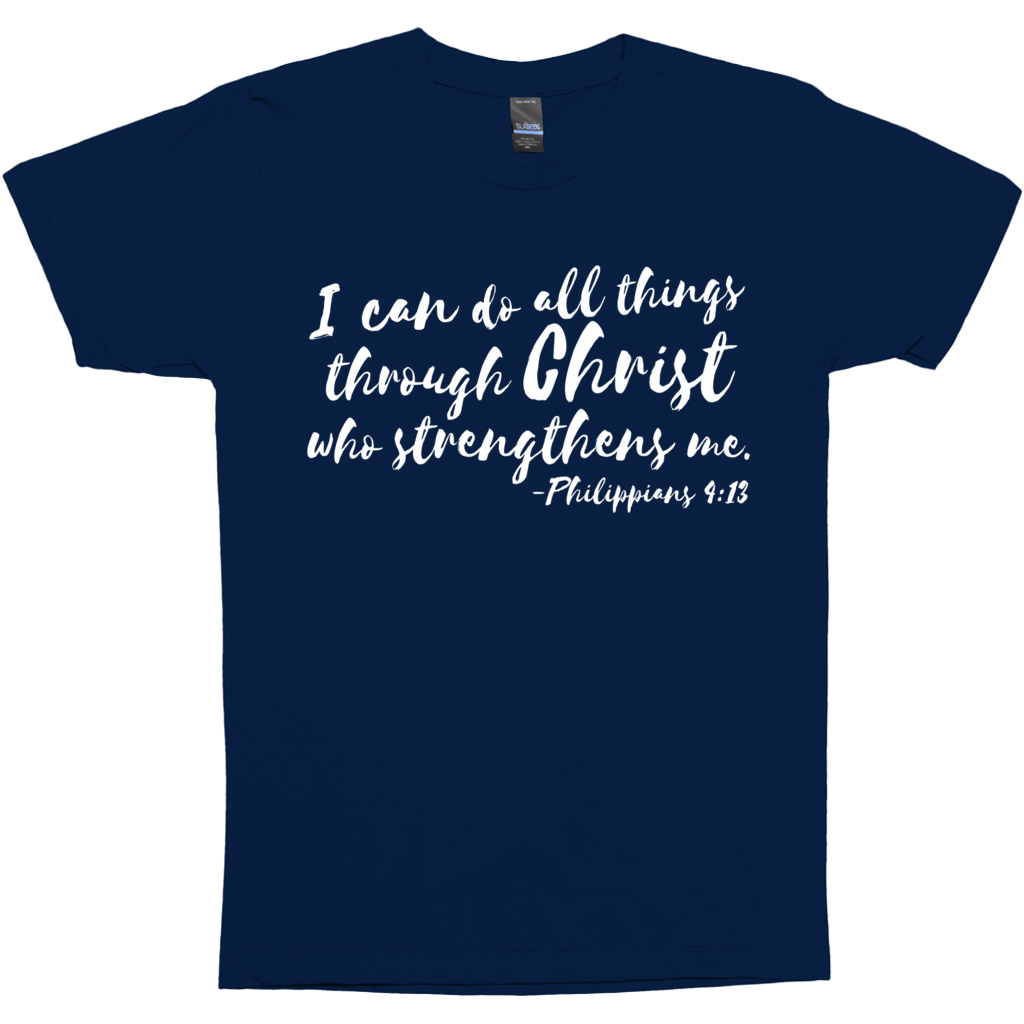 I Can Do All Things Philippians 4:13 Premium Graphic Tee