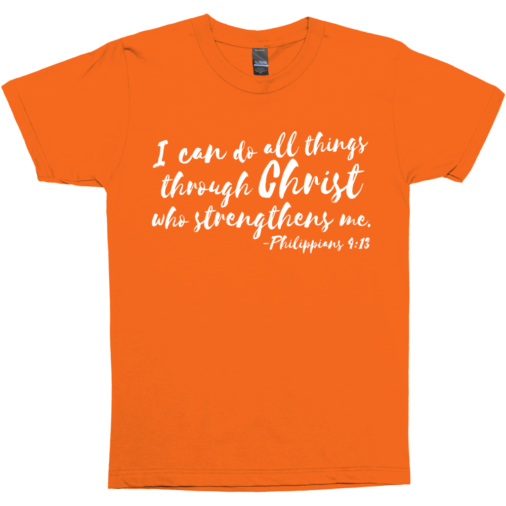 I Can Do All Things Philippians 4:13 Premium Graphic Tee