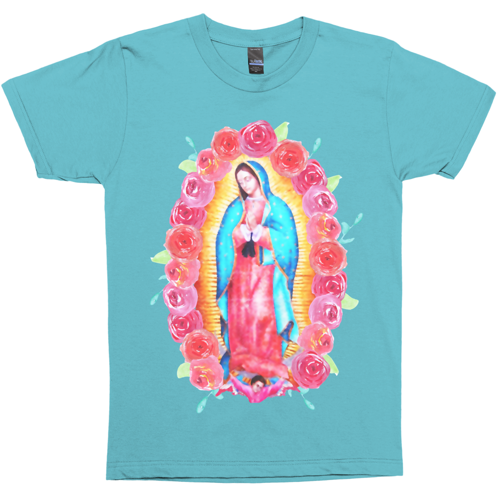 Our Lady Of Guadalupe Watercolor Premium Graphic Tee