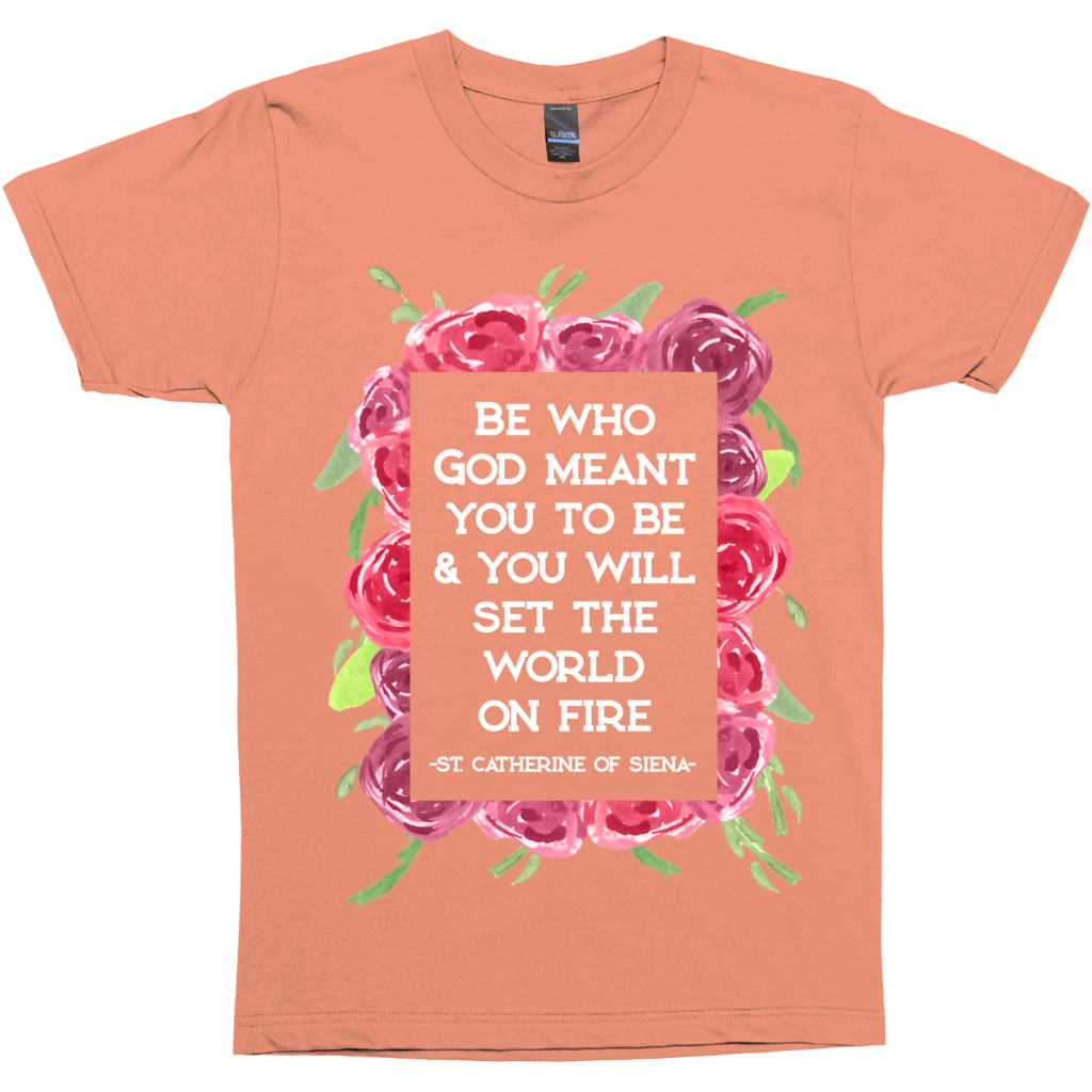 St. Catherine Of Siena Quote Premium Graphic Tee