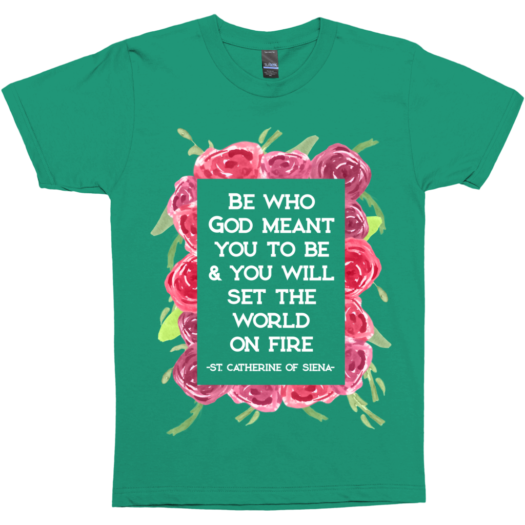 St. Catherine Of Siena Quote Premium Graphic Tee