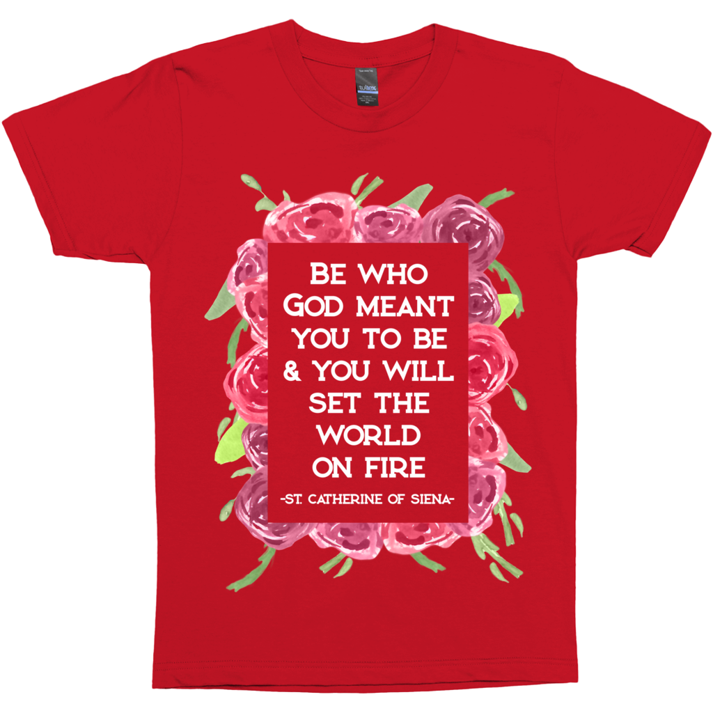St. Catherine Of Siena Quote Premium Graphic Tee