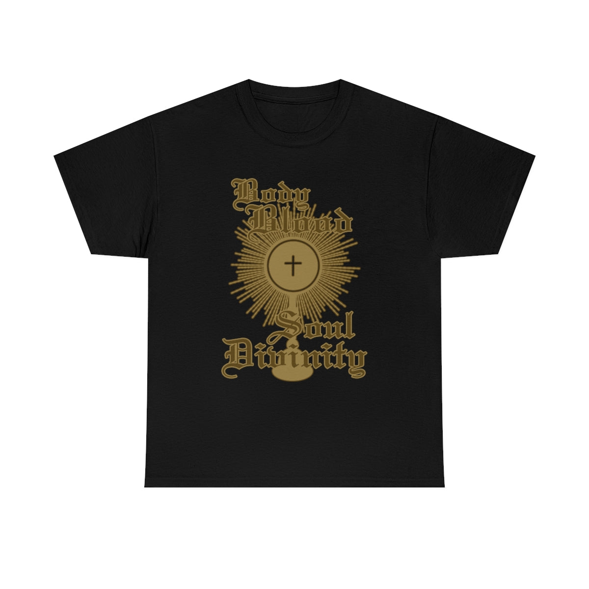 Body Blood Soul Divinity Catholic T-Shirt