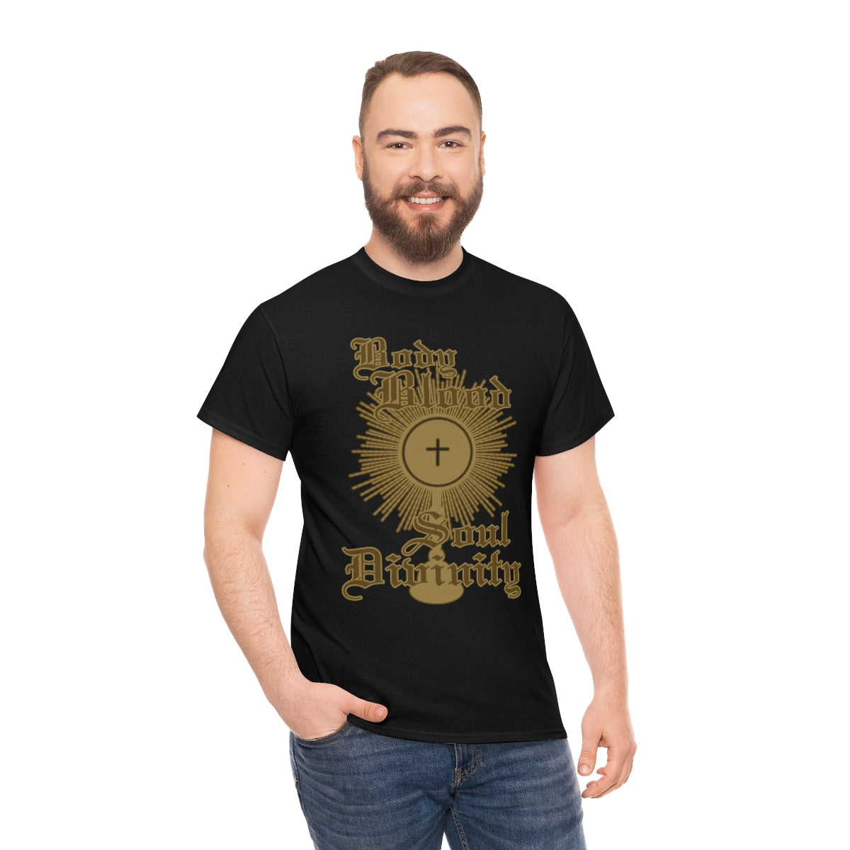 Body Blood Soul Divinity Catholic T-Shirt