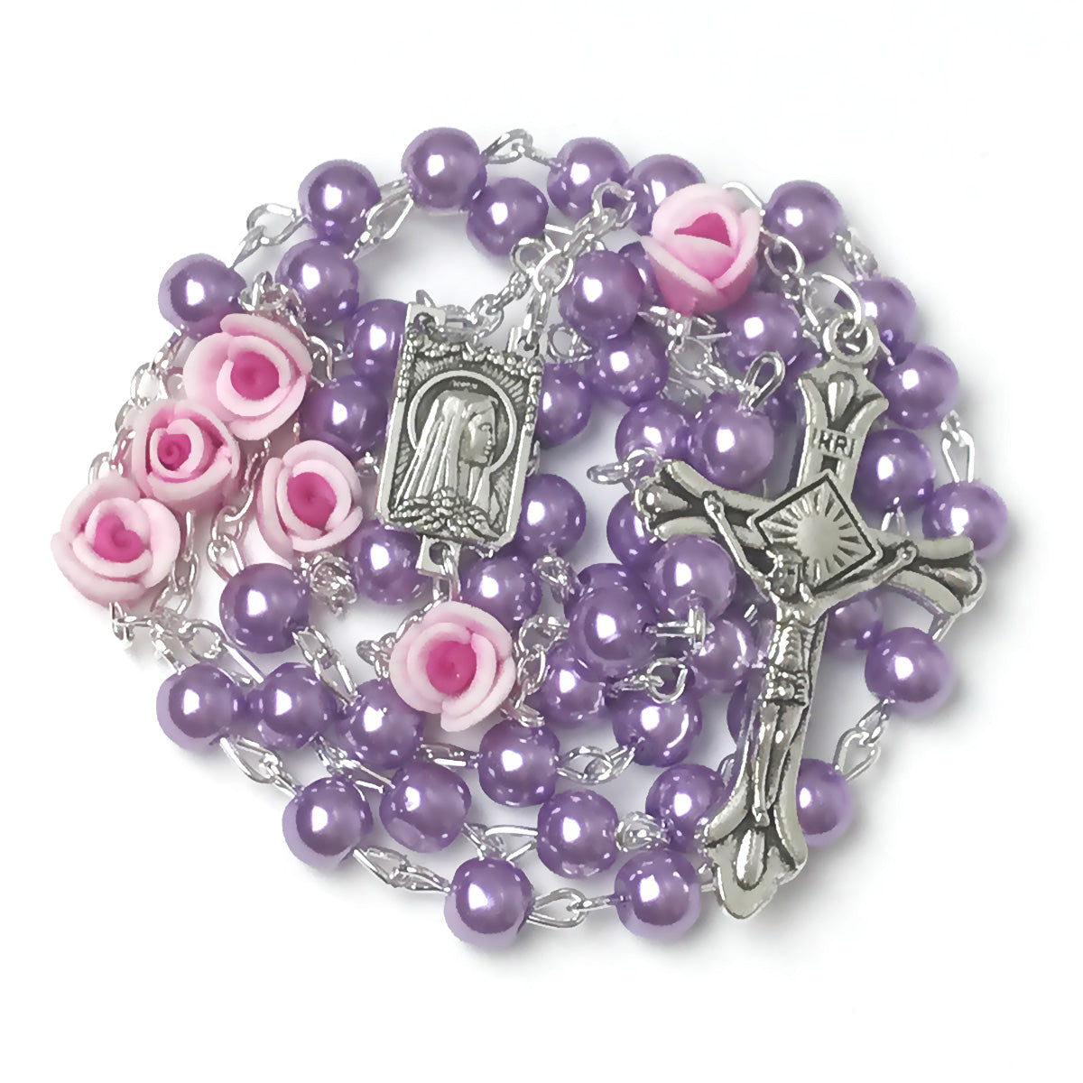 Lavender Rose Rosary