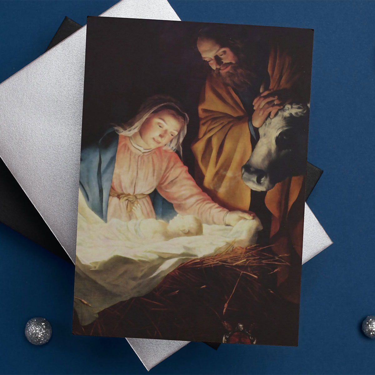 Nativity Christmas Card (Select Single or Pack)