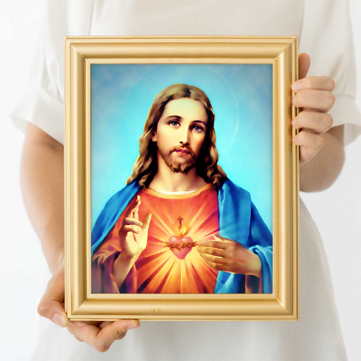 Sacred Heart Of Jesus Wall Art Print Christian Catholic Shop