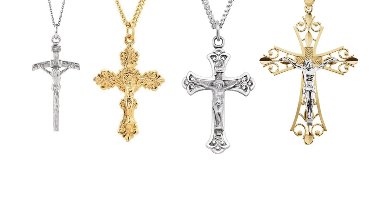 Fine Crucifix Necklaces & Pendants
