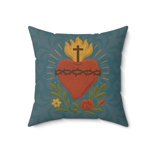Sacred Heart of Jesus Decorative Pillow