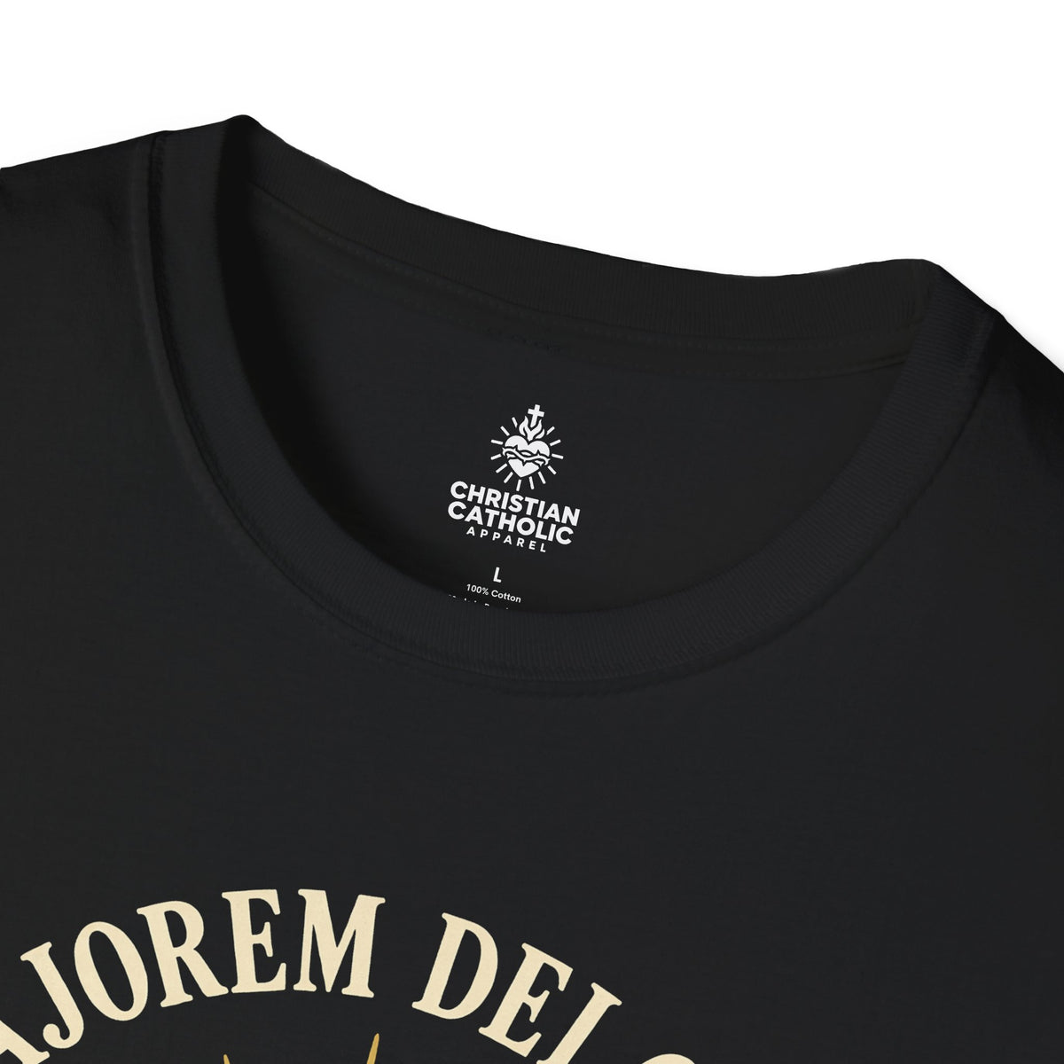 Christian Mountain T-Shirt — "Ad Majorem Dei Gloriam" Faith Graphic Tee