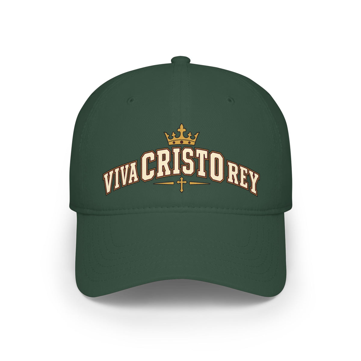 Viva Cristo Rey Embroidered Baseball Cap